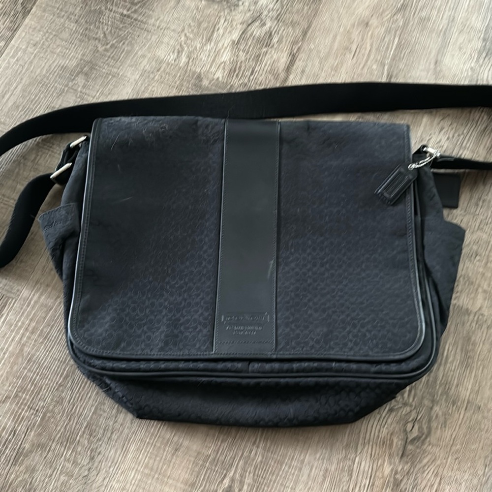 Coach Signature Fabric Messenger Bag